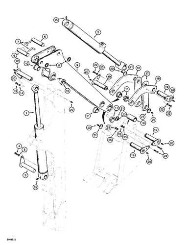 john deere d125 parts diagram