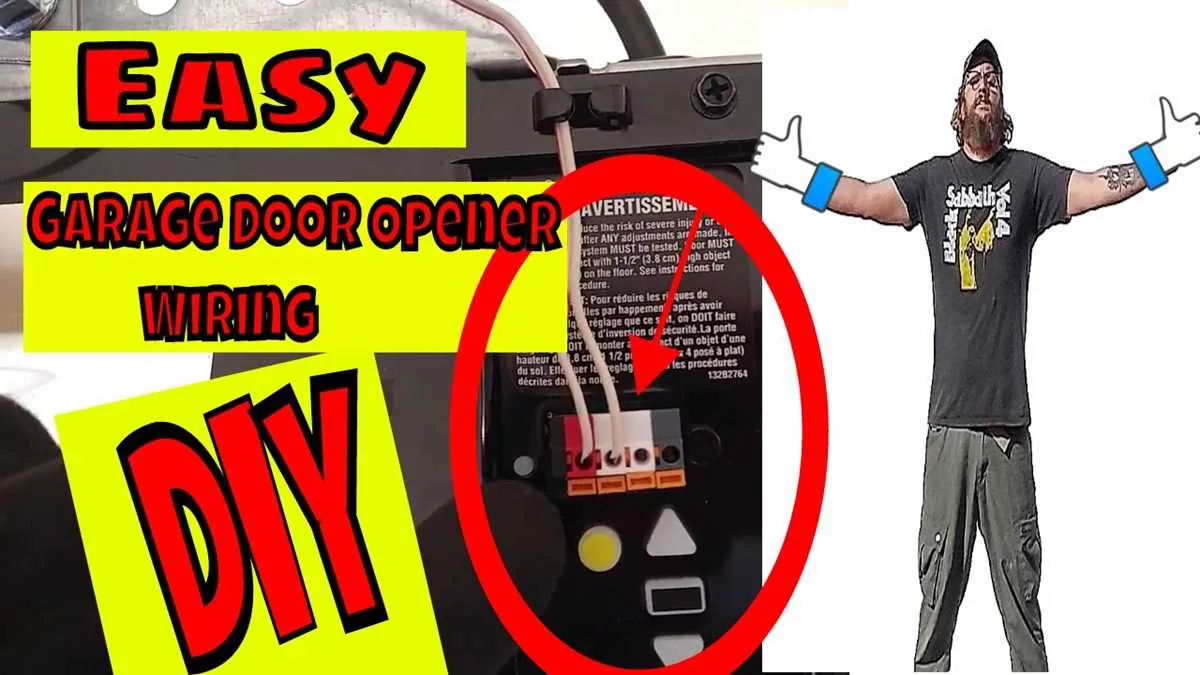 liftmaster wiring diagram sensors