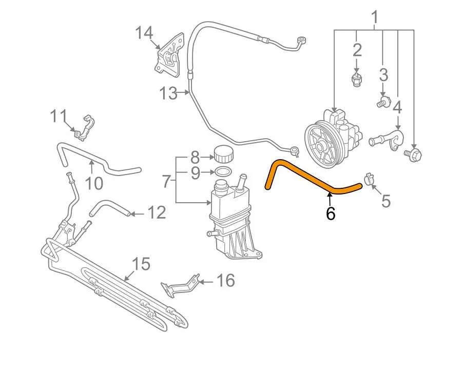 nc miata coolant hose diagram