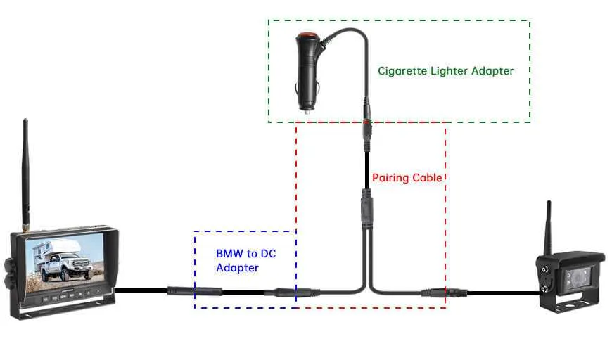 rear view camera wiring diagram