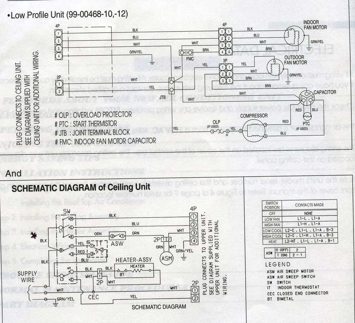 wiring diagram for rheem heat pump