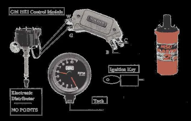 wiring diagram hei distributor