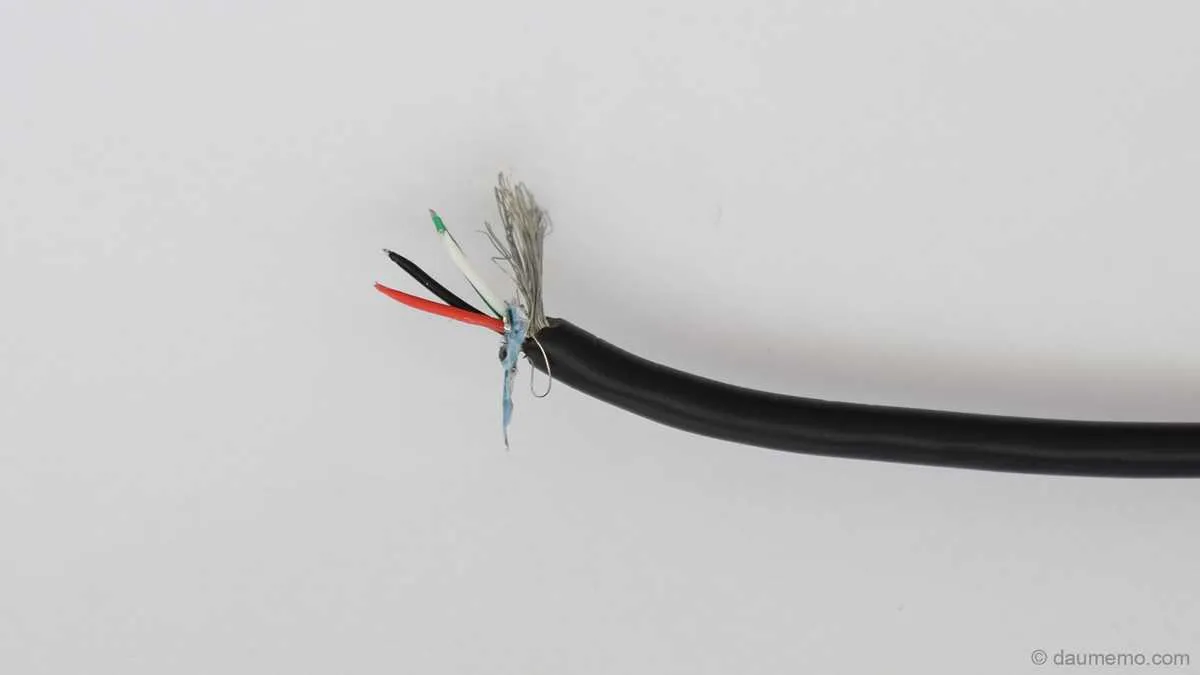 wiring diagram usb cable no black wire