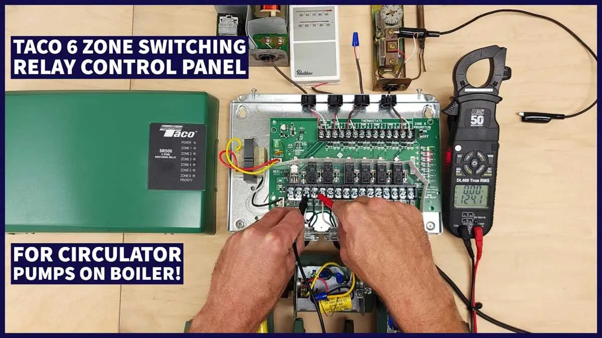 wiring taco zone valve diagram