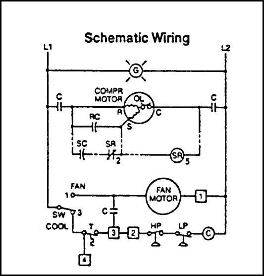 hvac wiring diagram symbols