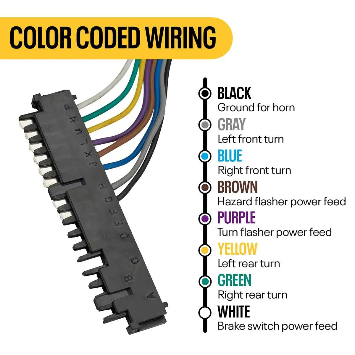 color code gm steering column wiring diagram