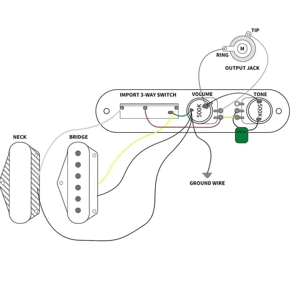 3 way telecaster wiring diagram