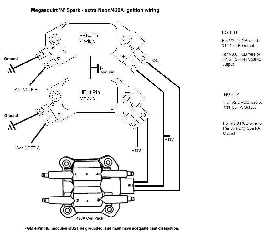 wiring diagram for gm hei distributor