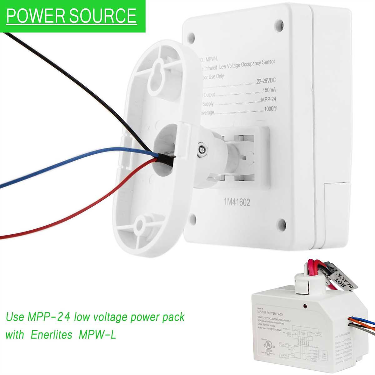 Wiring occupancy sensor switch