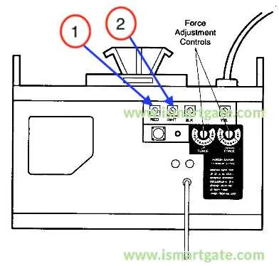 liftmaster wiring diagram sensors