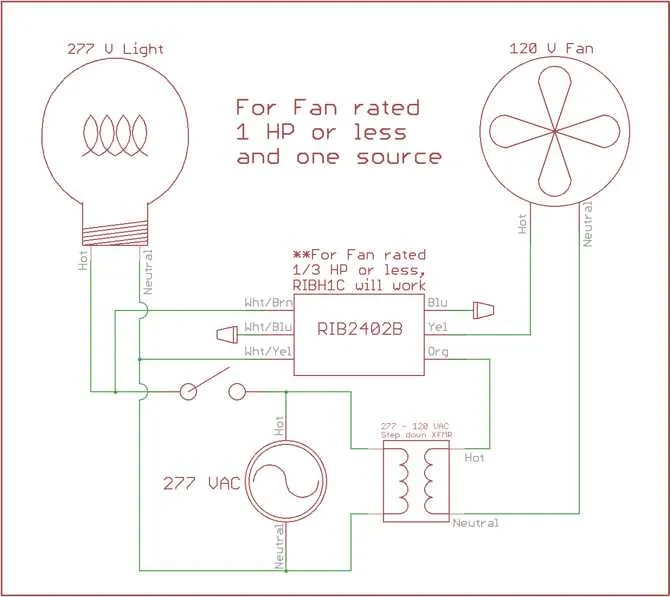 120v relay wiring diagram
