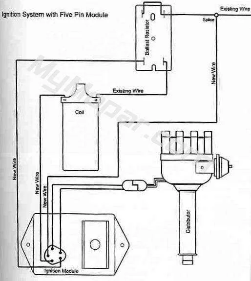 4 wire ignition switch diagram
