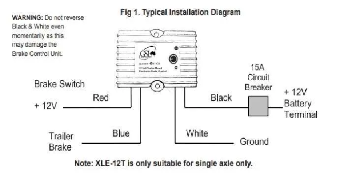 trailer brake controller wiring diagram