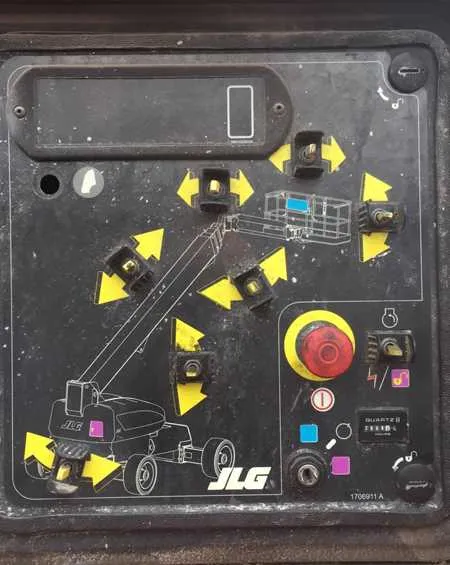 jlg boom lift control panel diagram