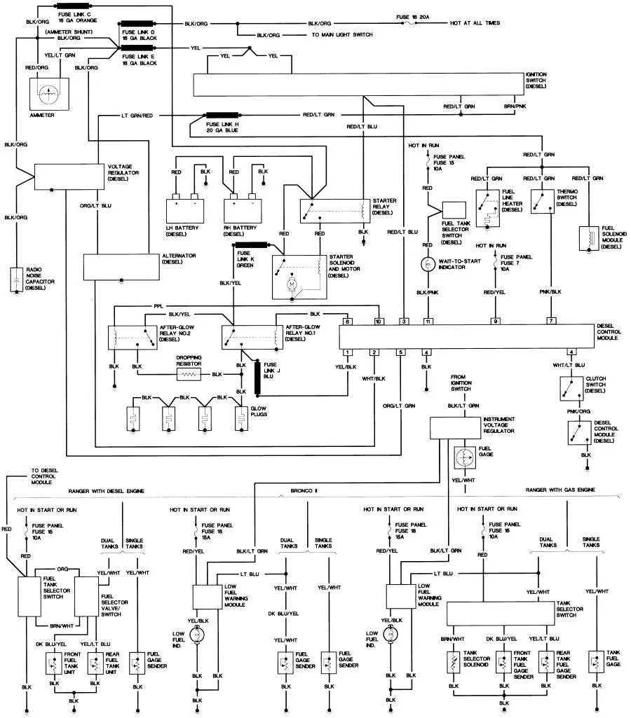 ford f250 radio wiring harness diagram