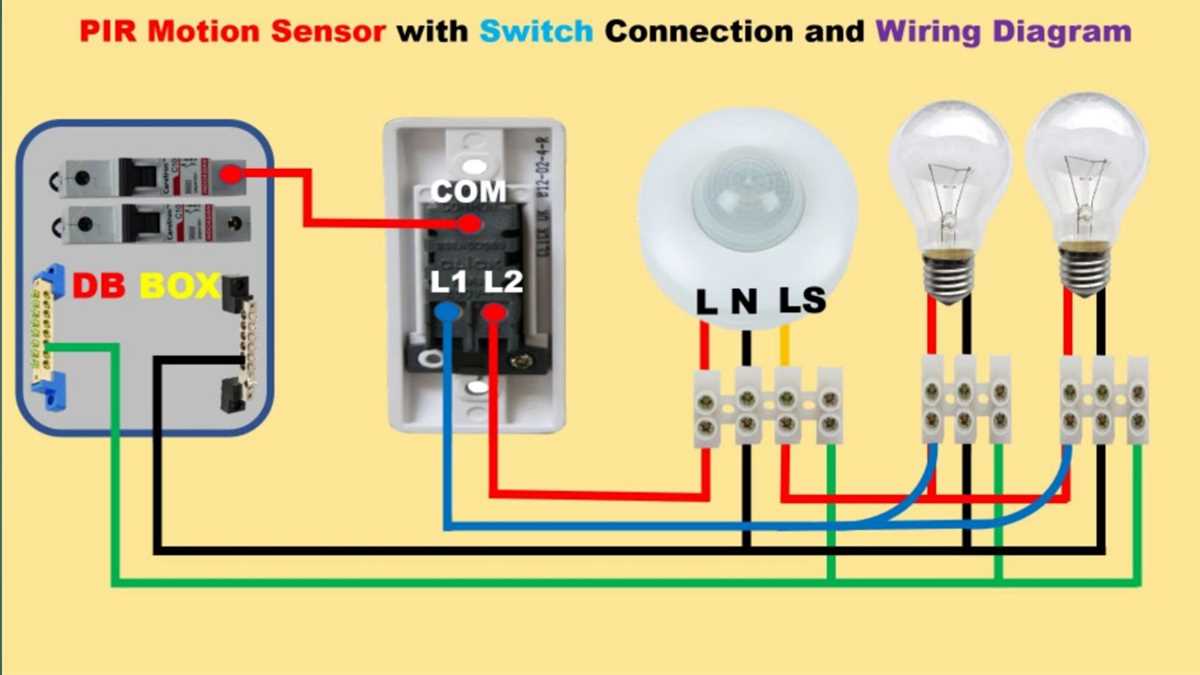 Wiring the PIR Override Switch