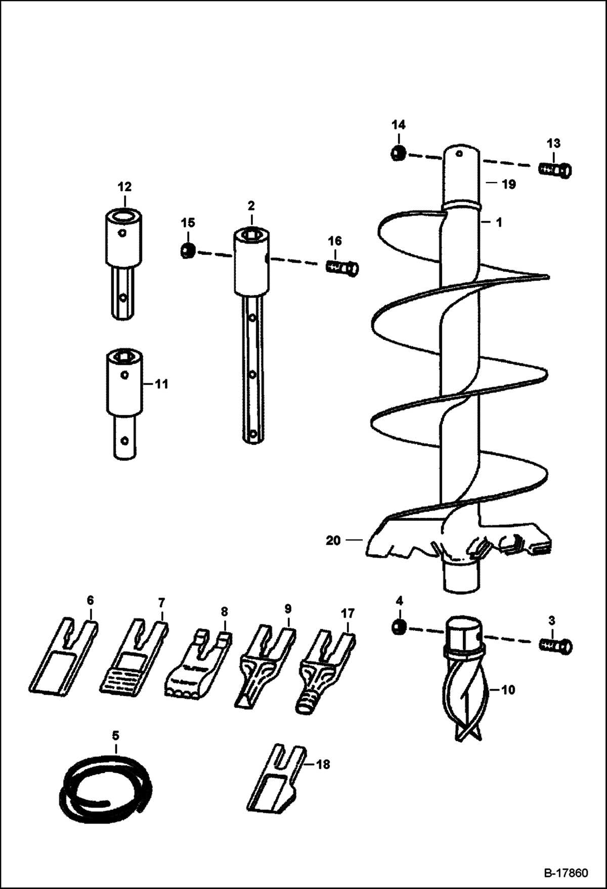 6. Agitators: