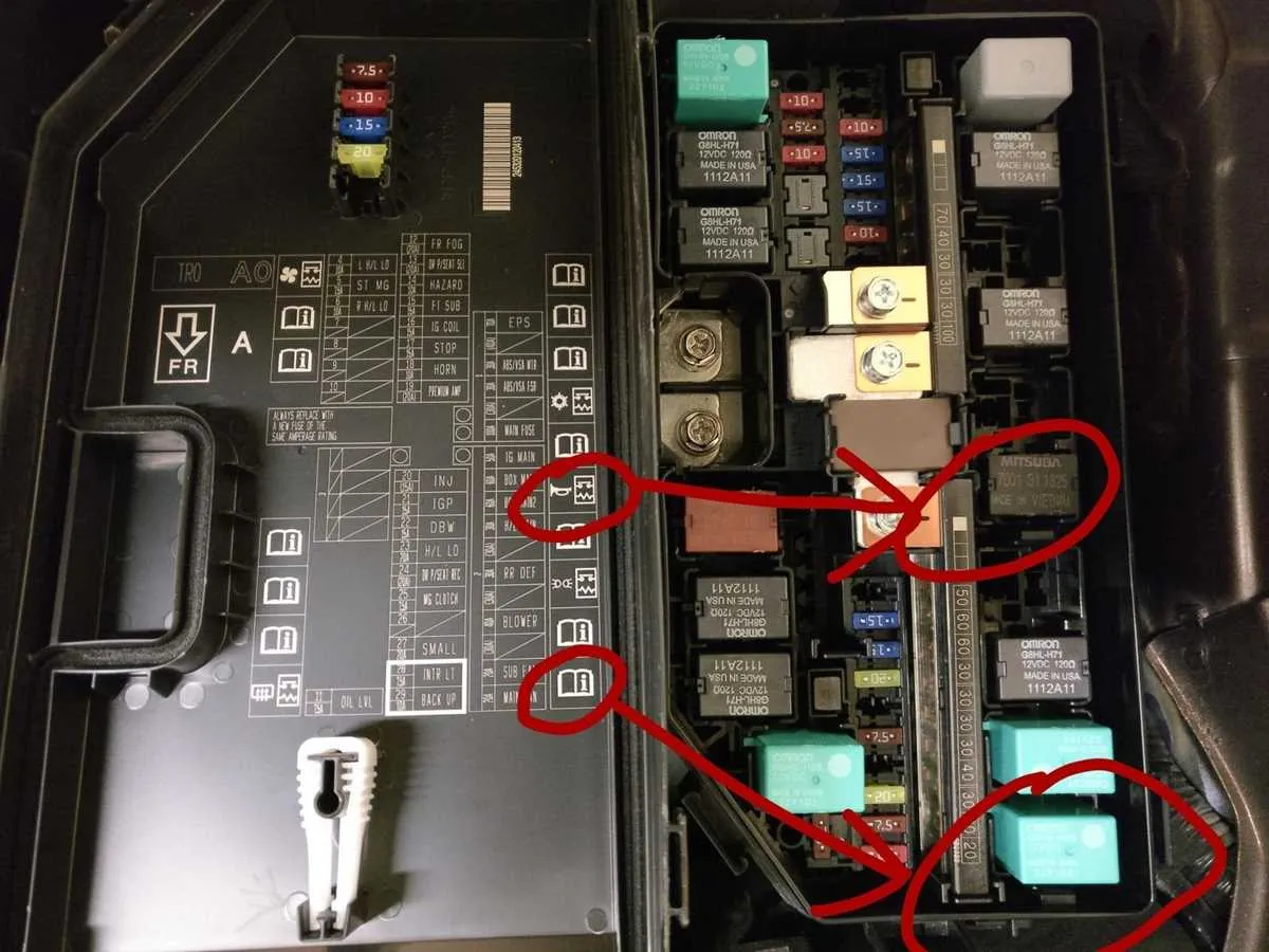 2014 honda crv fuse box diagram