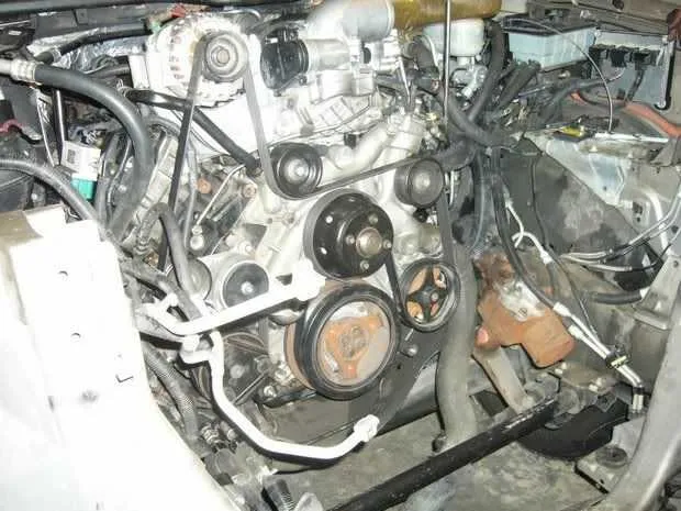2006 ford f350 6.8 serpentine belt routing diagram